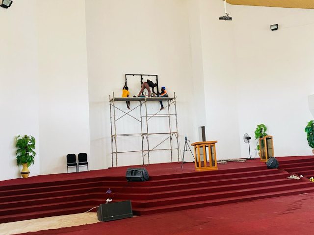 LED Screen Installation